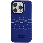 Audi IML MagSafe Case iPhone 14 Pro 6.1 navy blue hardcase AU-IMLMIP14P-A6/D3-BE (AU-IMLMIP14P-A6/D3-BE)