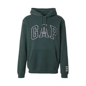 GAP Sweater majica CLSC tamno plava / tamno zelena / bijela