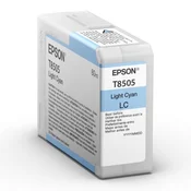 EPSON Kartuša T8505, svetlo cian (light cyan), original