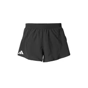 ADIDAS PERFORMANCE Športne hlače ADIZERO črna/bela
