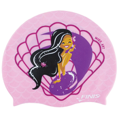 Finis mermaid silicone cap seashell pink