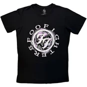 Foo Fighters Wheel Logo Shadow Black M Majica