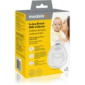 Medela In-bra Breast Milk Collector zbiralniki za materino mleko za v nedrček 2 kos
