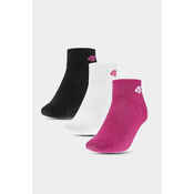 4F Casual Girls 3-BACK Socks Multicolor