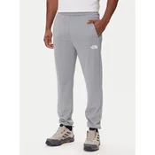The North Face Spodnji del trenirke Reaxion 2.0 NF0A8DRS Siva Regular Fit