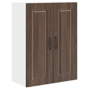 Vidaxl Omarica na steni PORTO Rjav hrast 60 x 31 x 80 cm