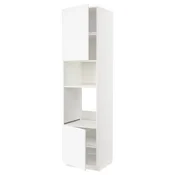METOD Visoki element za ugradne uredaje, bela Enköping/bela im. drveta, 60x60x240 cm