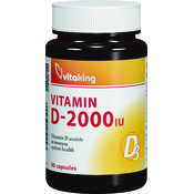 VITA KING vitamini VITAMIN D-2000 (90 kap.)