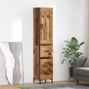 Highboard Staro drvo 34,5 x 34 x 180 cm Konstruirano drvo