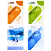 slomart Zvezek A5 v kvadratke z robom, 96 listov, PENWORD