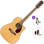 Fender CD-140SCE WN 12 Standard SET Natural 12 žicana elektroakusticna gitara