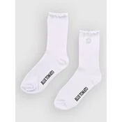 Blue Tomato Ruffle Icon Socks blue smiley