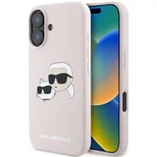 1 to 3 Karl Lagerfeld Magnetni Ovitek Za Iphone 16 Plus Trdo Silikonsko Ovitek
