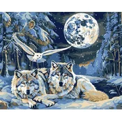 Rayher. Slikanje po številkah, Predators and Wisdom, s kovinskimi barvami