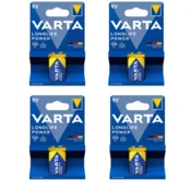 shumee VARTA LL POWER PP3 alkalne baterije 9V CO senzor svetilka kocka x4