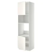 METOD Visoki element za ugradne uredaje, bela/Veddinge bela, 60x60x220 cm