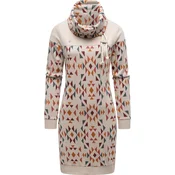 Ragwear Obleka Chlloe Aztec ecru/petrol/oranžna/bordo