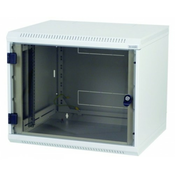 Triton zidni ormar 9U 500 600x400 sivi sastavljen