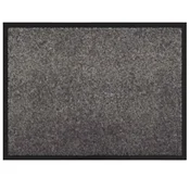 Vidaxl Doormat Svetlo siva 60 x 40 x 1.2 cm Teddy tkanina
