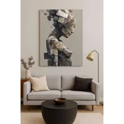 Wallity Dekorativna slika na platnu, 70x100cm, Šarena
