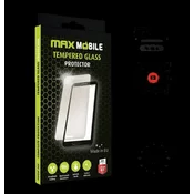 Zaštitno staklo MaxMobile za iPhone 15 Diamond 2.5D Full Cover, crno
