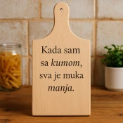 Daska za secenje Kuma, 23x17cm