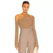 Nanushka Ženska bluza NW21PFTP02065, Braon