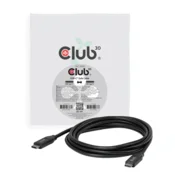 Club 3D kabel - CAC-2506 (USB-C, PD 3.1 240W, bez prijenosa podataka, 4K 60Hz, crna, M/M, 2m)