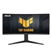 ASUS 34 inča TUF VG34VQL3A WQHD 3440x1440 VA 180 Hz HDR10 zakrivljeni gaming monitor