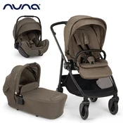 nuna otroški voziček 3v1 swiv™ + lytl™ + arra™ flex pistachio