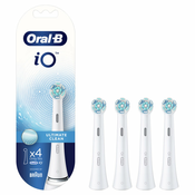 Oral-B iO zamjenske glave Ultimate clean bijele - 4 komada
