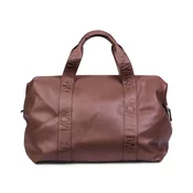Childhome - Torba Mommy Bag Signature Vegan Leather, Dark Brown