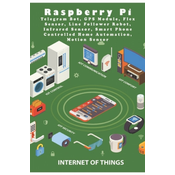 WEBHIDDENBRAND Raspberry Pi Telegram Bot, GPS Module, Flex Sensor, Line Follower Robot, Infrared Sensor, Smart Phone Controlled Home Automation, Motion Sensor