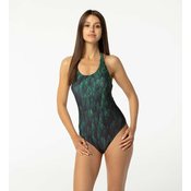 Aloha From Deer Womans Forest Open Back Swimsuit SSOB AFD115