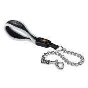 Vodilica za psa Ergocomfort - lancana, sivo-crna - 12 mm