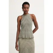 Twinset bluza ženska s lanom