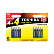 Toshiba Toshiba alkalne baterije LR03 AAA 4/1 - 4+4 kom, (1011003854)