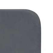Uši uzglavlja Siva 80 x 16 x 4 cm Baršun