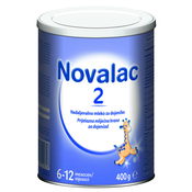 Novalac 2, nadaljevalno mleko za dojenčke, 400 g