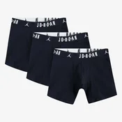 Bokserji Jordan Flight Cotton Core 3-Pack Boxer Brief Black XL
