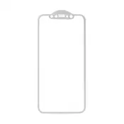Zastitno staklo 5D FULL COVER za iPhone X/XS/11 Pro belo.