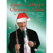 JAMES GALWAYS CHRISTMAS ALBUM FLUTE AND PIANO