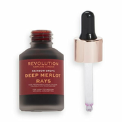 Revolution Haircare kapljice za bojanje kose - Rainbow Drops for Brunettes - Deep Merlot Rays