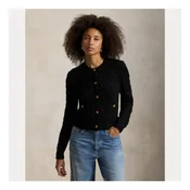 Polo Ralph Lauren Pletena jopa zlata / črna