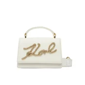 Karl Lagerfeld Kids Ročna torba This Is St Tropez D3 Z31212 Bela
