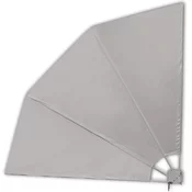 Sklopiva bocna tenda krem 210 x 210 cm
