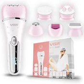 Vodootporni epilator / uredaj za ulepšavanje sa šest nastavaka/ 6 u 1