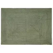 vidaXL Preproge za površine Pravokotna Olivno zelena 200 x 290 cm Juta
