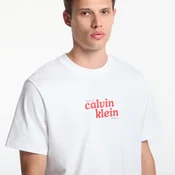 Calvin Klein Jeans Majica SS 20S  LV04RG815G Bela Regular Fit