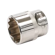 Ključ vtičnice 21 mm 3/8 12-stranski kratek Silverline
